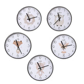 Round Silent Sweep Second Wall Clock